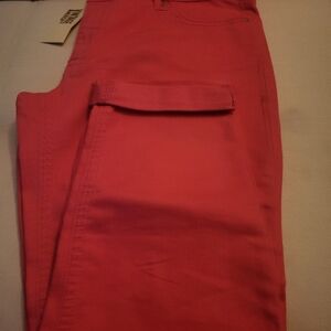 Pink Weekend crop relax waist Tapered leg girls pant..Size 10/30 Vintage Americs